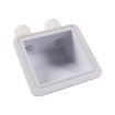RV Sealed Waterproof Solar Cable Entry Gland Box - White - 2