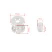 27pcs RV/Yacht Pleated Shade Accessories Set - White - 5