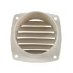 Yacht/RV 93.5mm Louvered Vents with Screws - White - 2