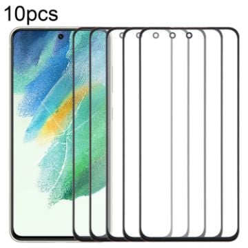 Samsung Galaxy S21 FE SM-G990B Front Screen Glass Lens with OCA Adhesive - 1