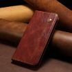 Brown Crazy Horse Texture Leather Phone Case for vivo S19 Pro - 2