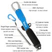TUNALA Outdoor Aluminum Fish Catcher Fishing Grip Plier (Blue) - 3