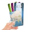 3D Map Passport Cover Travel Abroad Pass Ticket Holder - 5