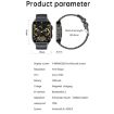 LEMFO HK95 1.952" BT5.0 Sport Smart Watch - Silver - 2
