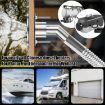 22mm Marine Parking Heater Stainless Steel Vent Elbow - 6