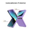Motorola Razr 50 Ultra Skin Feel Oil Spray Integrated PC Phone Case Green - 5