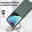 Motorola Razr 50 Ultra Skin Feel Oil Spray Integrated PC Phone Case Green - 6