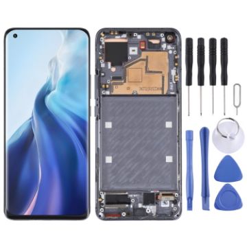 LCD Screen for Xiaomi Mi 11 M2011K2C - Full Assembly with Frame - 1