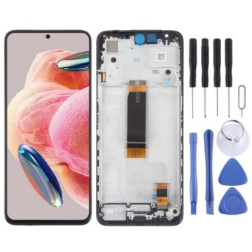 Xiaomi Redmi 12 4G LCD Screen Digitizer Assembly with Frame - 1