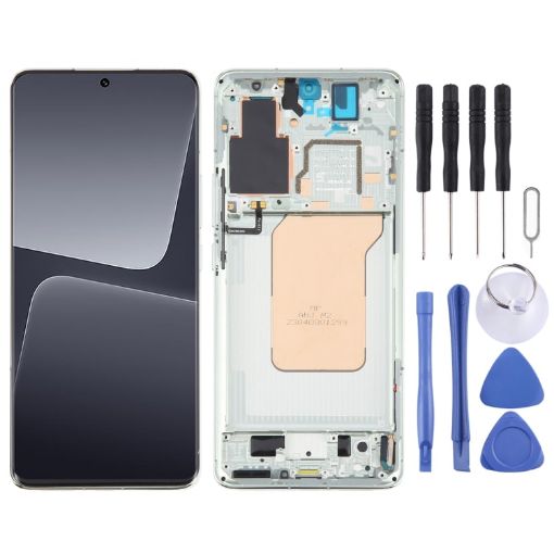 Xiaomi 13 Pro AMOLED LCD Screen Digitizer Assembly with Frame - 1