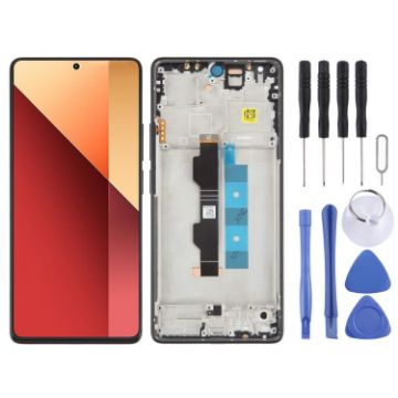 Xiaomi Poco M6 Pro 4G AMOLED LCD Screen Digitizer Assembly (Black) - 1