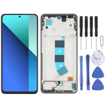 Xiaomi Redmi Note 13 4G AMOLED LCD Screen Digitizer Assembly (Black) - 1