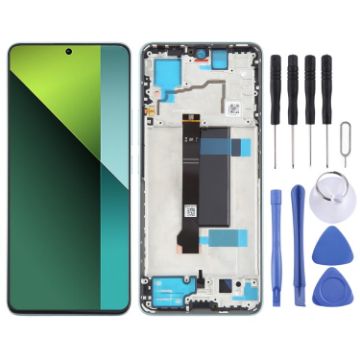 Xiaomi Poco X6 AMOLED LCD Screen Digitizer Full Assembly with Frame - 1
