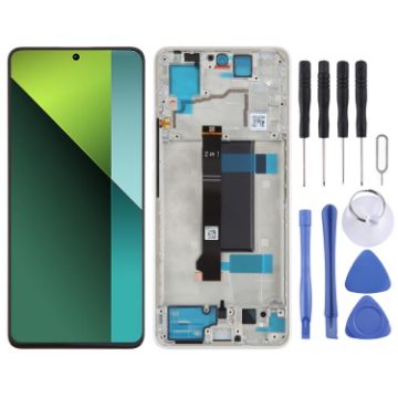 Xiaomi Poco X6 AMOLED LCD Screen Digitizer Assembly (White) - 1