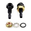 2pcs Automotive Glass Washer Sprayer Nozzle Set (Blue) - 4