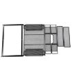 Under Desk Drawer Storage Organizer Tray - Black - 3