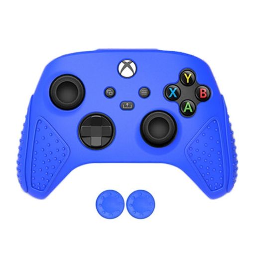 Blue Silicone Protective Case for XBox Series S/X Gamepad - 1