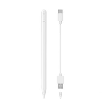 Fast Charge Touch Switch Bluetooth Capacitive Pen for iPad 2018+ White - 1