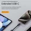 140W Computer Charging Adapter - DC 5.5 x 2.1mm to USB-C - 4