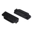 Car Safety Belt Limiter Buckle Anti-Strangle Clip - Black - 1