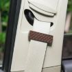 Car Safety Belt Limiter Buckle Anti-Strangle Clip - Black - 3