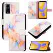 Marble Pattern Flip Leather Phone Case for vivo Y55s 5G/Y55 5G/Y75 5G - 1