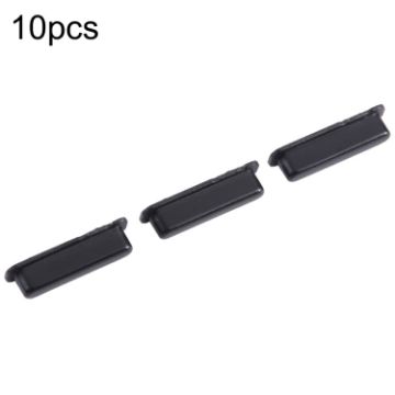10pcs Power + Volume Buttons for Samsung Galaxy A6 2018 SM-A600 (Black) - 1