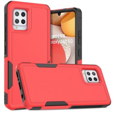 Samsung Galaxy A42 5G 2 in 1 PC + TPU Phone Case - Red - 1
