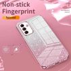 Samsung Galaxy M53 5G Glitter Powder Electroplated Phone Case Silver - 5