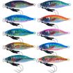 HENGJIA Iron Plate Lead Fish Dummy Bait Sea Fishing Lures - 10 Colors - 1