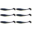 HENGJIA T-Tail Soft Dummy Bait Fishing Lures 6pcs Pack - Color 1 - 1