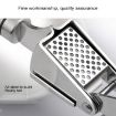 Food Grade 304 Stainless Steel Garlic Press Crusher Slicer - 3