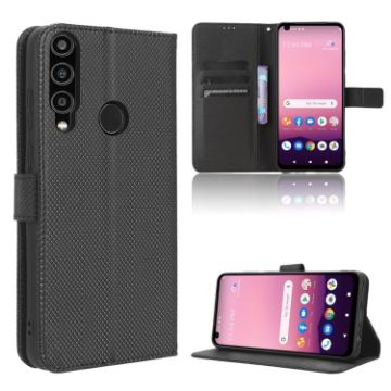 Orbic Magic 5G R678EL Leather Phone Case - Black - 1
