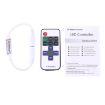 Mini LED Controller with RF Remote Control, DC 5-24V - White - 5