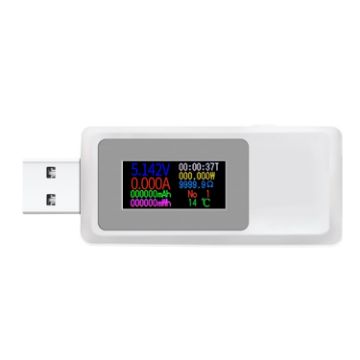 Keweisi KWS-MX19 USB Tester DC 4V-30V 0-5A Voltage Detector (White) - 1
