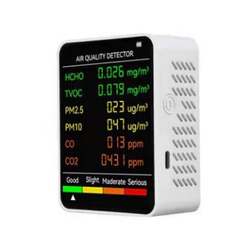 Indoor Air Quality Monitor - White - 1