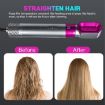 5-in-1 Hot-air Comb Hair Dryer Black - EU Plug - 6