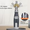 2050C Portable 10 In 1 Ratchet Corner Screwdriver Set - Orange - 5