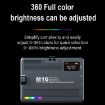 Desiontal M16 RGB Rechargeable Pocket Light Mini Photography Light - 4