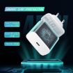 M135 45W USB-C Fast Charger with 5A Type-C Cable - EU Plug - 6