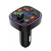 Q5 3.1A USB+PD Bluetooth Car Charger Car FM Transmitter - 1