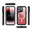 iPhone 15 Pro RedPepper IP68 Waterproof MagSafe Phone Case - Black - 2