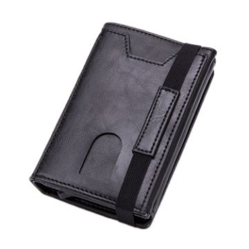 RFID Anti-Theft Aluminum Card Case - Mad Horse Black - 1