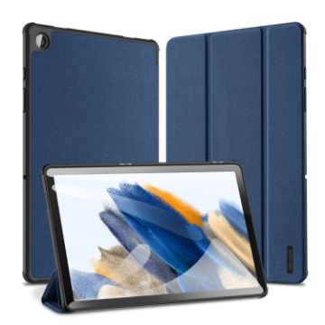 Samsung Galaxy Tab A9+ DUX DUCIS Domo Series Magnetic Flip Leather Tablet Case Blue - 1