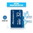 MICRODATA 128GB U3 Blue TF Memory Card - 3