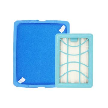 Philips FC9732 FC9728 FC9735 Vacuum Cleaner Air Filter - 1 Air Inlet + 1 Air Outlet - 1