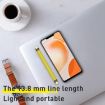 100W 10Gbps USB to USB-C FPC Flexible Data Cable - 13.8cm Yellow - 5