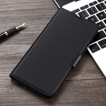 Ultra-thin Black Leather Phone Case for Nokia 7.2/6.2 - 1