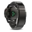 Garmin Fenix 7X Solar 26mm Titanium Alloy Watch Band - Black - 1