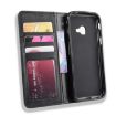 Galaxy Xcover 4s/Xcover 4 Leather Case with Magnetic Buckle & Card Slots (Black) - 4
